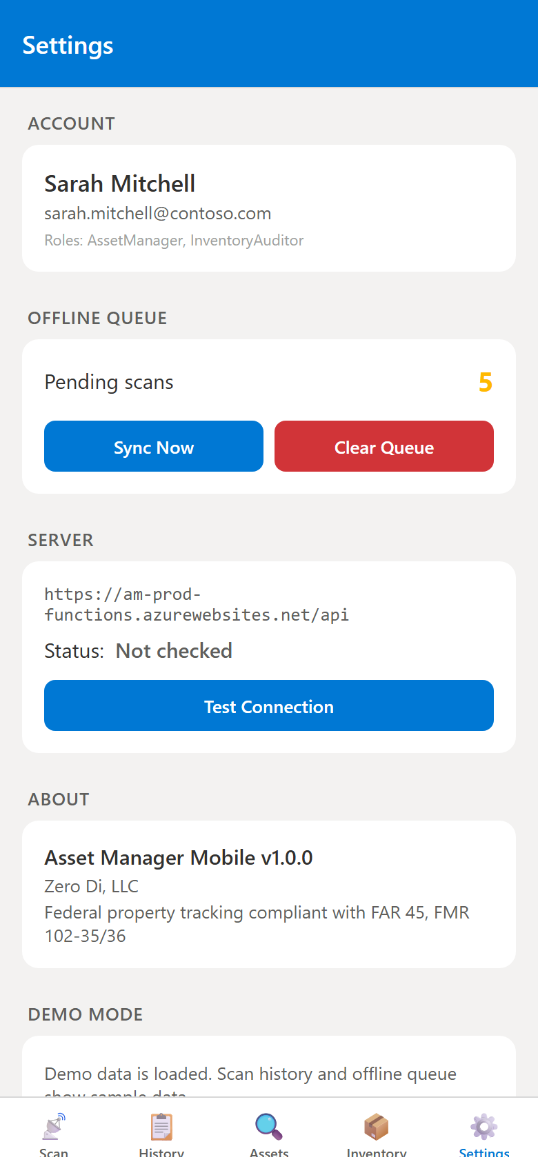 Asset Manager Settings